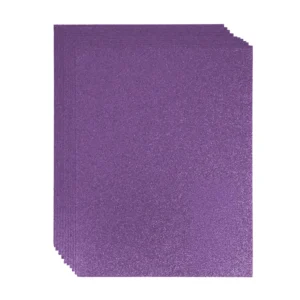 Foamy Carta Diamantado 10 piezas Lila