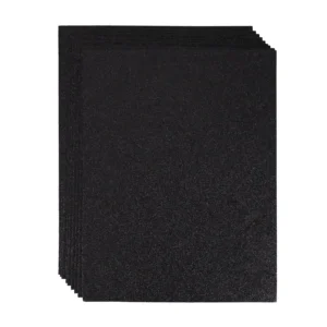 Foamy Carta Diamantado 10 piezas Negro