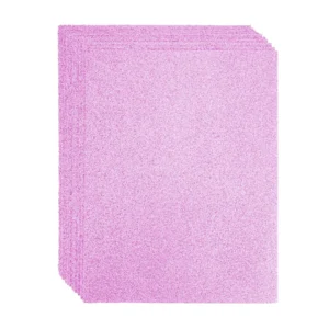 Foamy Carta Diamantado 10 piezas Rosa