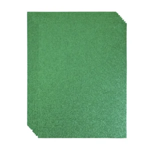 Foamy Carta Diamantado 10 piezas Verde Bandera